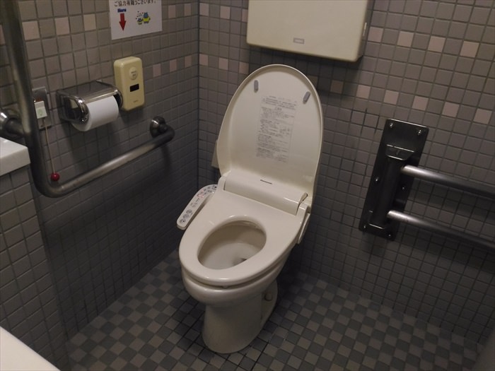 東大阪アリーナのトイレ