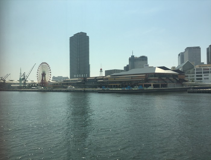 神戸ベイクルーズロイヤルプリンセス号から見える景色は？