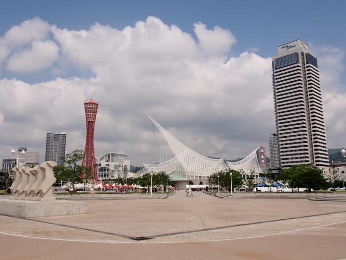 神戸代表する観光地メリケンパーク