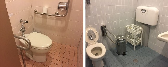 トイレの種類とトイレがある場所は？