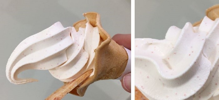 めんたいパーク神戸三田のオリジナル明太子ソフトクリームの味は？