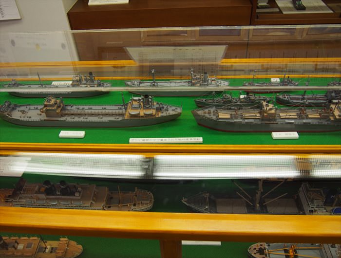 戦没した船と海員の資料館の模型