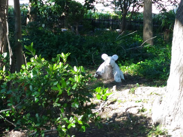 北須磨公園の動物の像