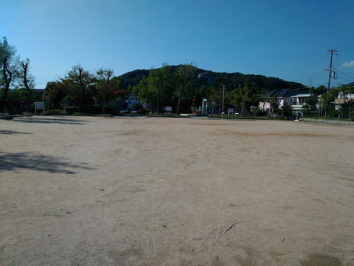北須磨公園のグラウンド