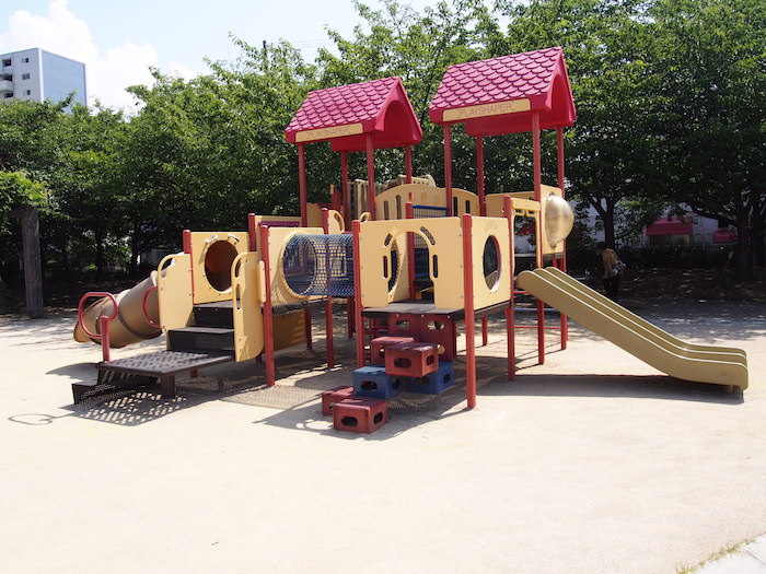 御崎公園の子供向けの遊具