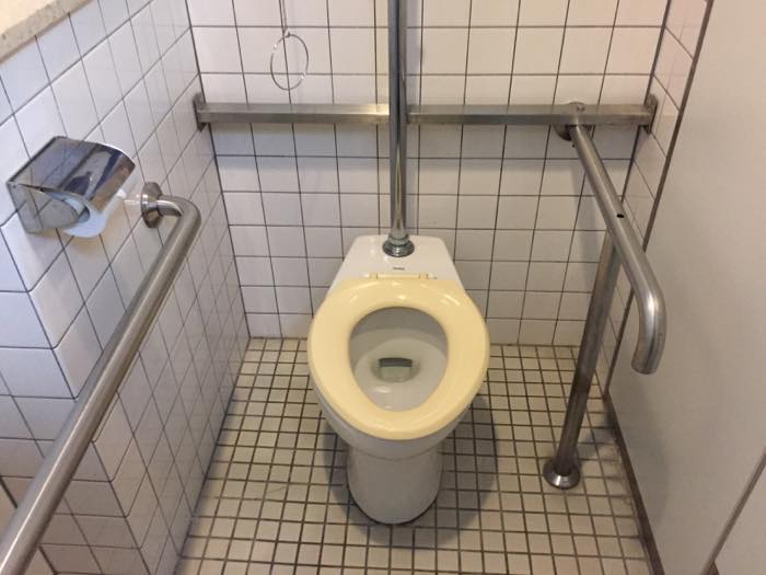 六甲アイランド公園のトイレ