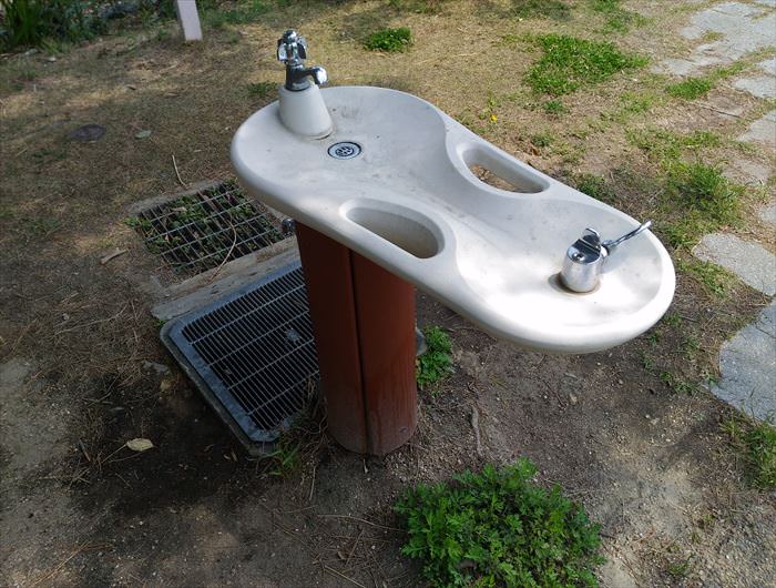 須磨寺公園の手洗い・水飲み場