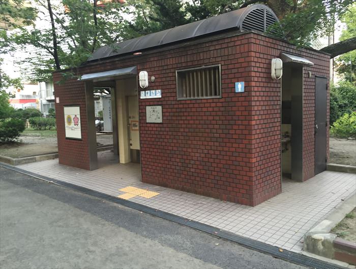 天保山公園のトイレ