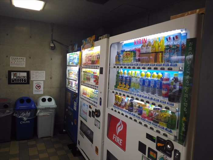 東大阪アリーナの自動販売機