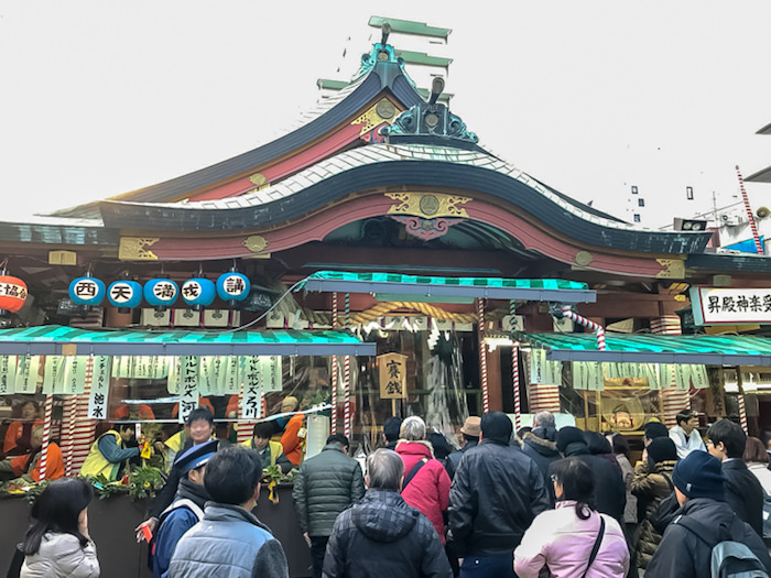 堀川戎神社の「十日戎」に行きました
