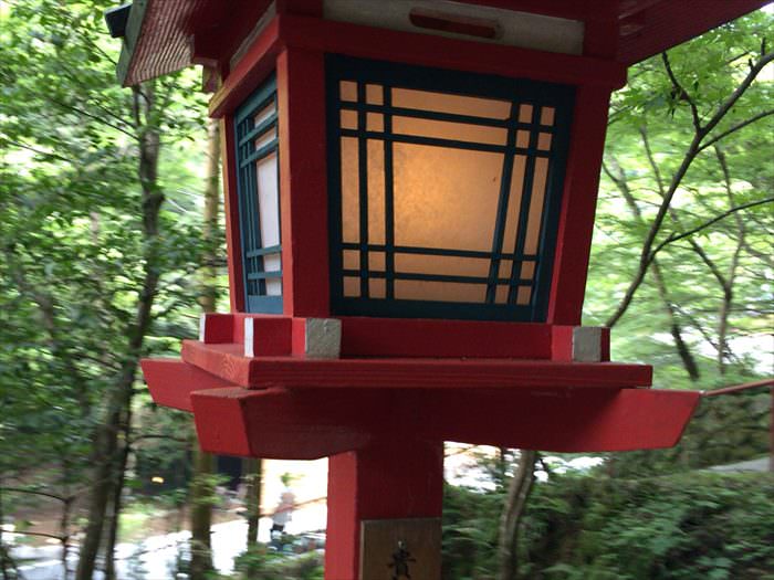 貴船神社の燈籠