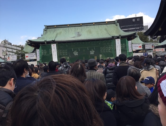 大阪天満宮の初詣の混雑具合は？