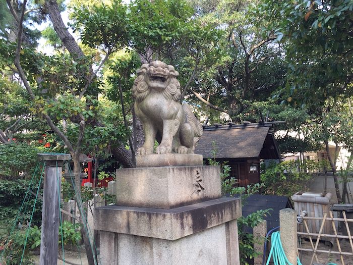 東明八幡神社 狛犬